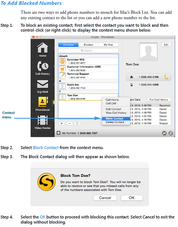 Mac QuickHelp | Sorenson VRS®
