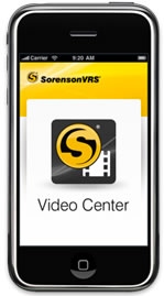 Sorenson Video Center Now Available on iPhone and iPod touch
